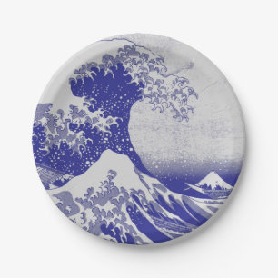 The Great Wave off Kanagawa Paper Plate