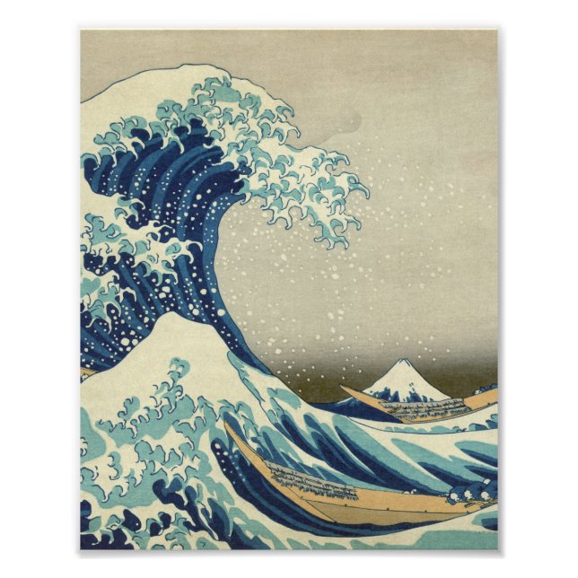 The Great Wave off Kanagawa Photo Print (Front)