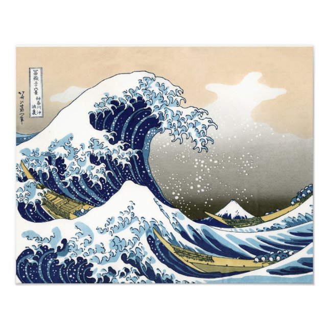 The Great Wave Off Kanagawa Photo Print (Front)
