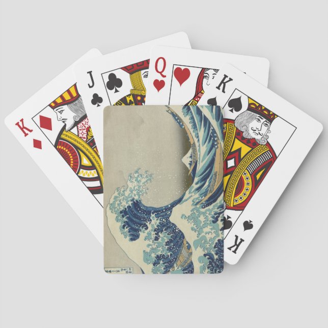 The Great Wave off Kanagawa Playing Cards (Back)