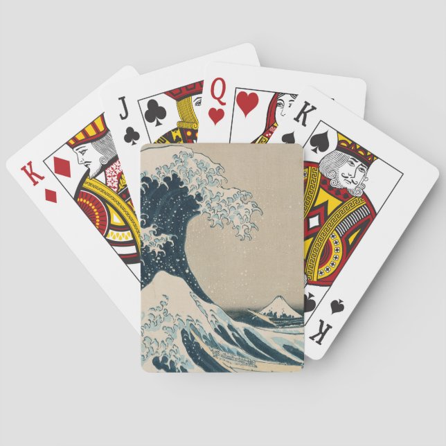 The Great Wave off Kanagawa Playing Cards (Back)