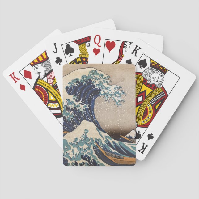 The Great Wave off Kanagawa Playing Cards (Back)