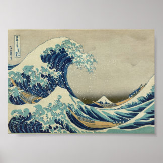 The Great Wave off Kanagawa Poster