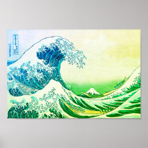The Great Wave Off Kanagawa Poster