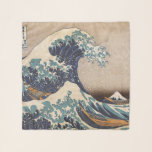 The Great Wave off Kanagawa Scarf<br><div class="desc">The Great Wave off Kanagawa is a woodblock print by the Japanese artist Hokusai. It was published around 1830 in the late Edo period.</div>