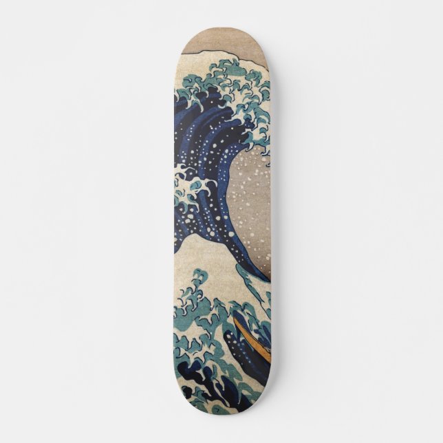The Great Wave off Kanagawa Skateboard (Front)