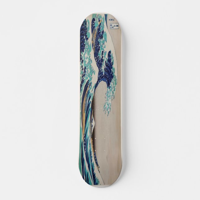The Great Wave off Kanagawa Skateboard (Front)