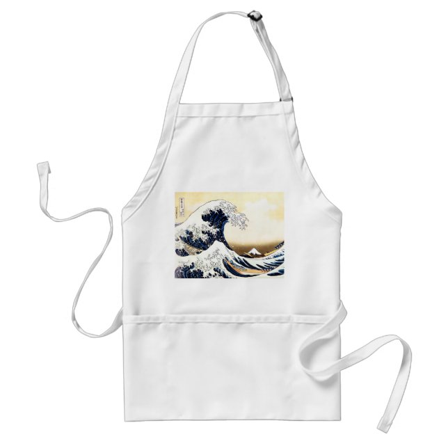 The Great Wave off Kanagawa Standard Apron (Front)