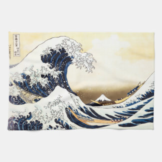 The Great Wave off Kanagawa Tea Towel