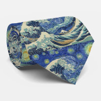 The Great Wave Off Kanagawa - The Starry Night