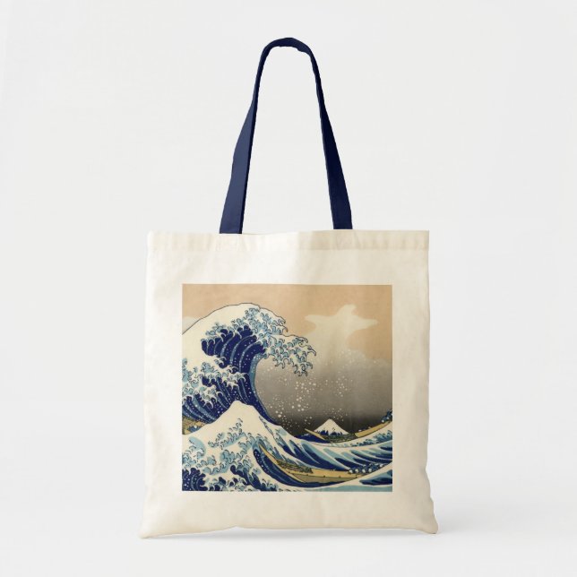 The Great Wave Off Kanagawa Tote Bag (Front)