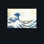 The Great Wave off Kanagawa Ukiyo-e Japanese Art Canvas Print<br><div class="desc">This iconic art by Katsushika Hokusai is one of his most renowned works, and its global popularity continues to rise. The artwork depicts two boats filled with Japanese sailors facing the immense Great Wave. The wave appears as though it is about to engulf the boats entirely, threatening to consume the...</div>