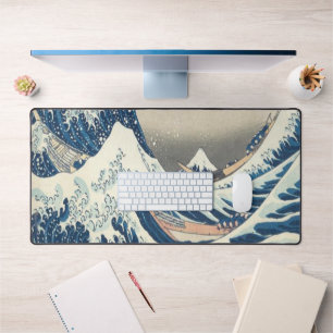 The Great Wave off Kanagawa Ukiyo-e Japanese Desk Mat