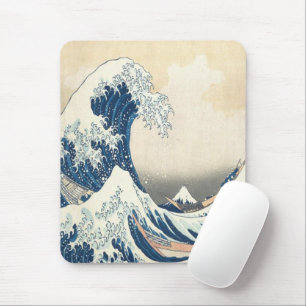 The Great Wave off Kanagawa Ukiyo-e Japanese Mouse Mat