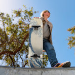 The Great Wave off Kanagawa Ukiyo-e Japanese Skateboard<br><div class="desc">This iconic art by Katsushika Hokusai is one of his most renowned works, and its global popularity continues to rise. The artwork depicts two boats filled with Japanese sailors facing the immense Great Wave. The wave appears as though it is about to engulf the boats entirely, threatening to consume the...</div>