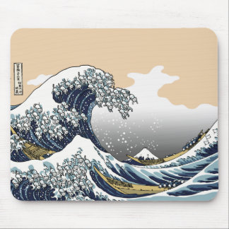 The Great Wave Off Katagawa Mouse Mat