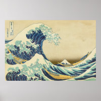 The Great Wave Off Shore of Kanagawa Poster