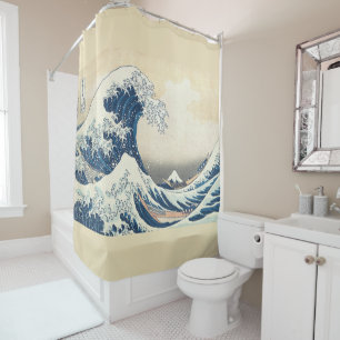 The Great Wave Shower Curtain