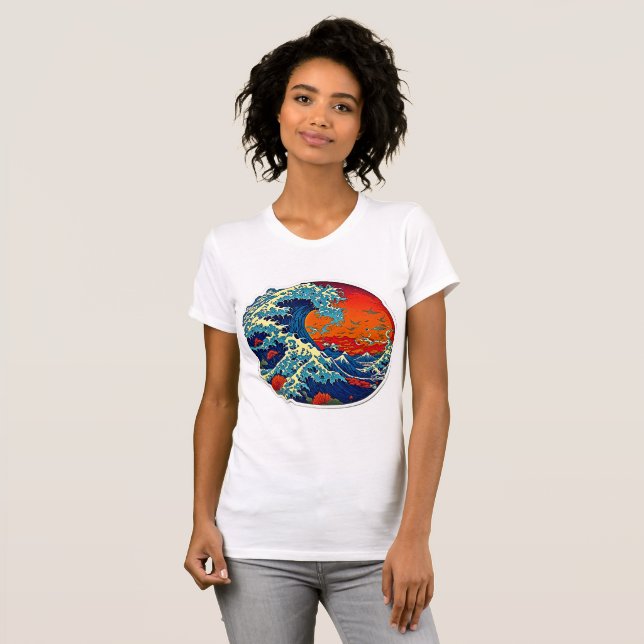 The Great Wave T-Shirt (Front Full)