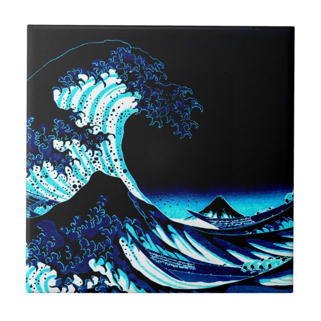The Great Wave Tile (Front)