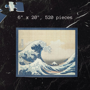 The Great Wave - Vintage Japanese art Jigsaw Puzzle