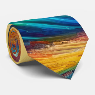 The Great Wave, wave off Kanagawa v4 Tie