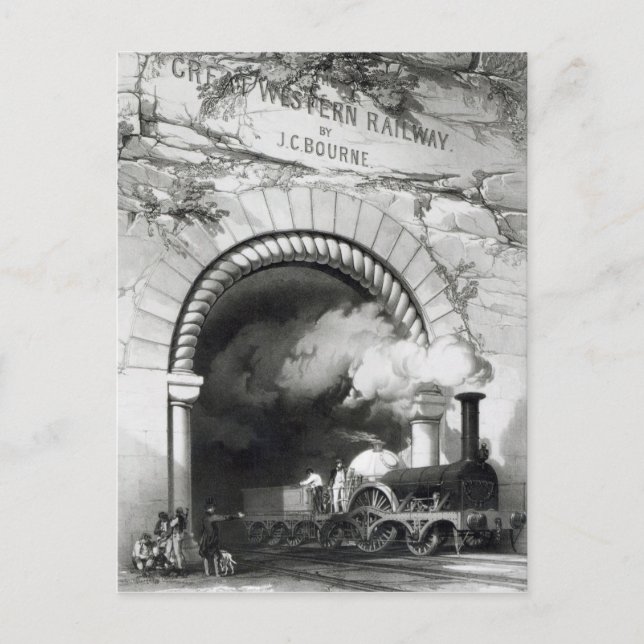 The Great Western Railway, 1846 Postcard (Front)