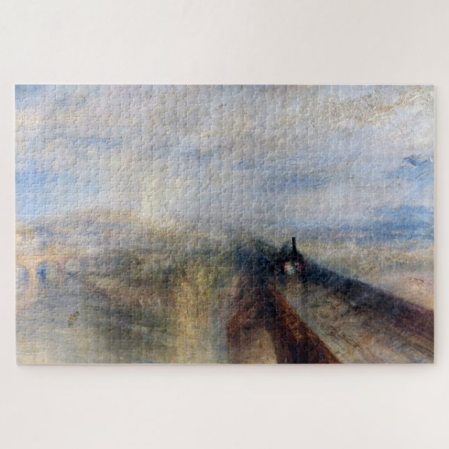 The Great Western Railway, William Turner Jigsaw Puzzle (Horizontal)