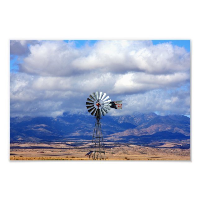 The Great Western Windmill Photo Print (Front)