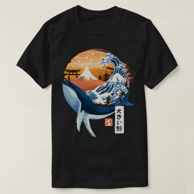 The Great Whale 3 T-Shirt (Design Front)