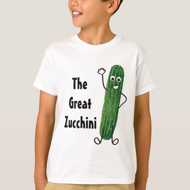 The Great Zucchini Veggie Shirt (Front)