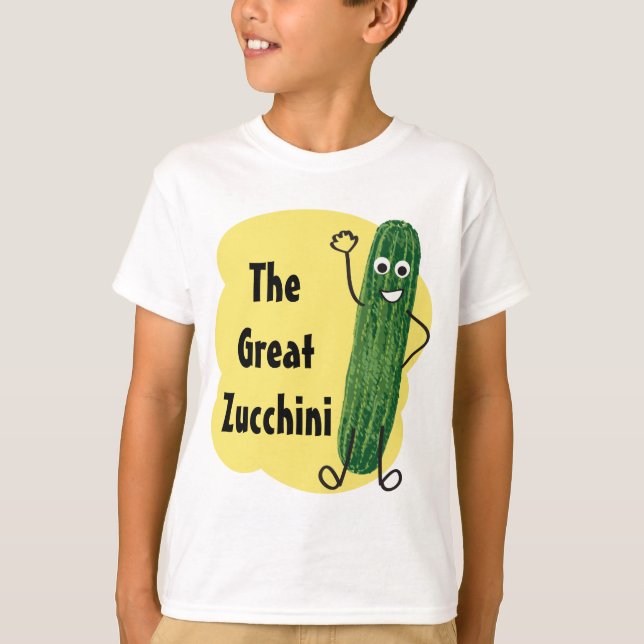The Great Zucchini Veggie Shirt (Front)