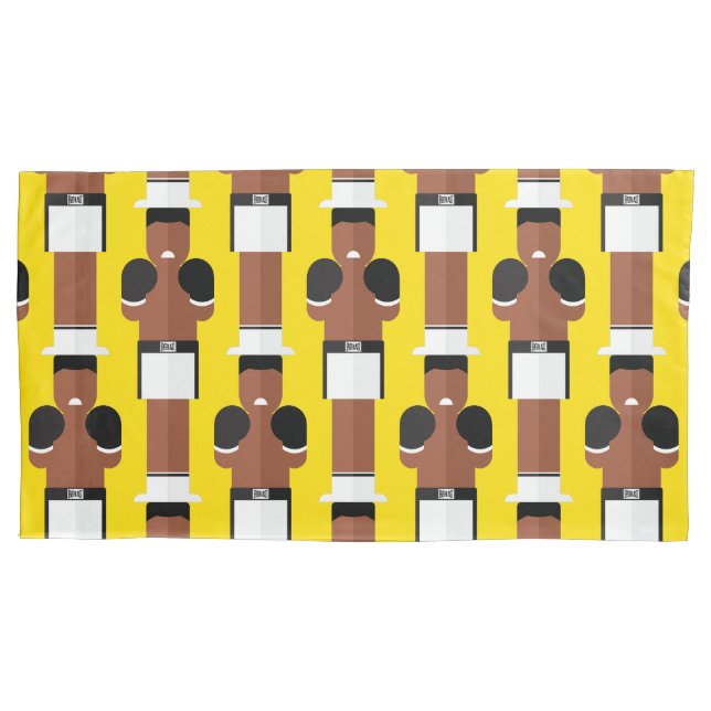 The Greatest – Boxing Legend Pillowcase (Front-Left)