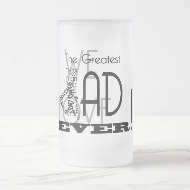 The greatest dad ever mug (Center)