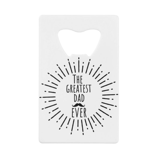 The Greatest Dad Ever Vintage Moustache (Front)
