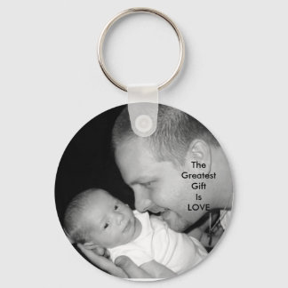 The Greatest Gift Is LOVE Key Ring