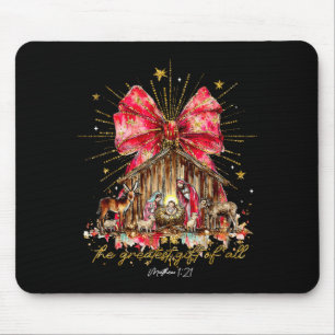 The Greatest Gift Of All Jesus Christian Holiday C Mouse Mat