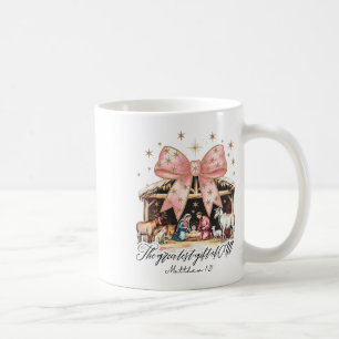 The Greatest Gift Of All Nativity Jesus Christian Coffee Mug