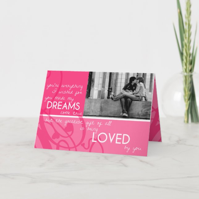 The Greatest Gift | Photo Valentine's Day Card (Front)