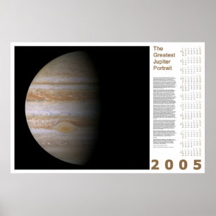 The Greatest Jupiter Portrait: 2005 Poster