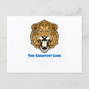 The Greatest Lion Postcard