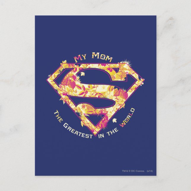 The Greatest Mum in the World Postcard (Front)