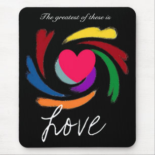 The Greatest of These Mouse Mat