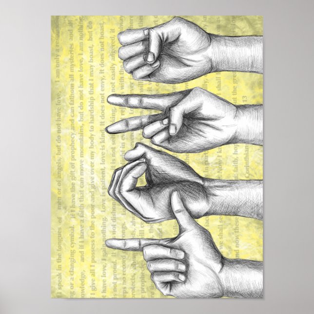 The greatest of these poster (Front)