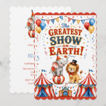 The Greatest Show On Earth Kids Birthday Party