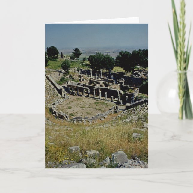 The Greek theatre Card (Front)