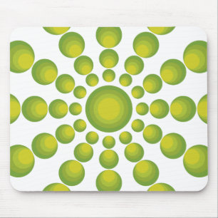 The Green 70's year styling Mouse Mat