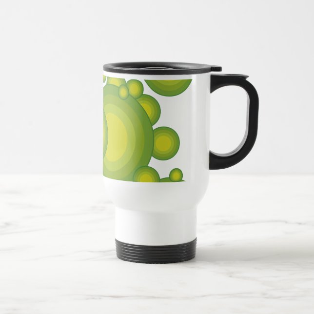 The Green 70's year styling Travel Mug (Right)
