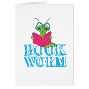 The Green Brilliant Cartoon Bookworm Book Worm