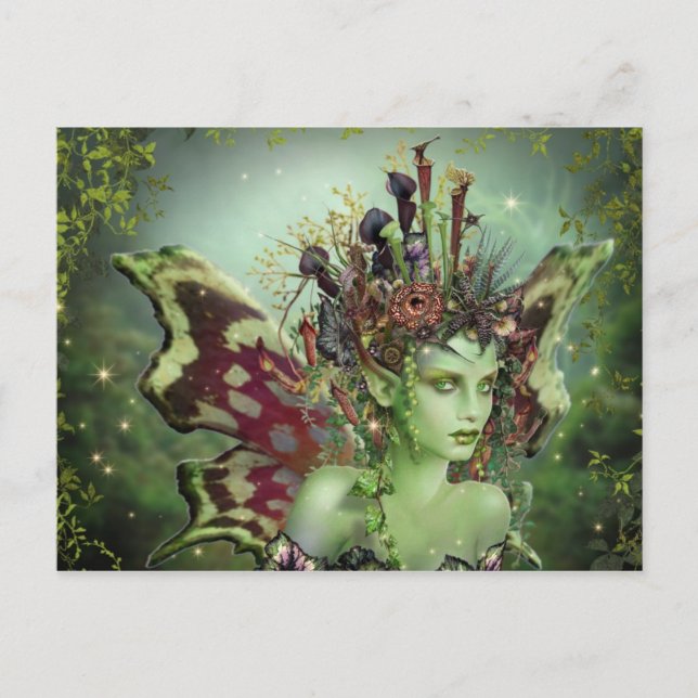 The Green Faerie Postcard (Front)